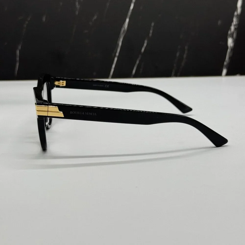 NEW BOTTEGA VENETA BV1105O 001 CAT EYE BLACK WOMEN EYEGLASSES